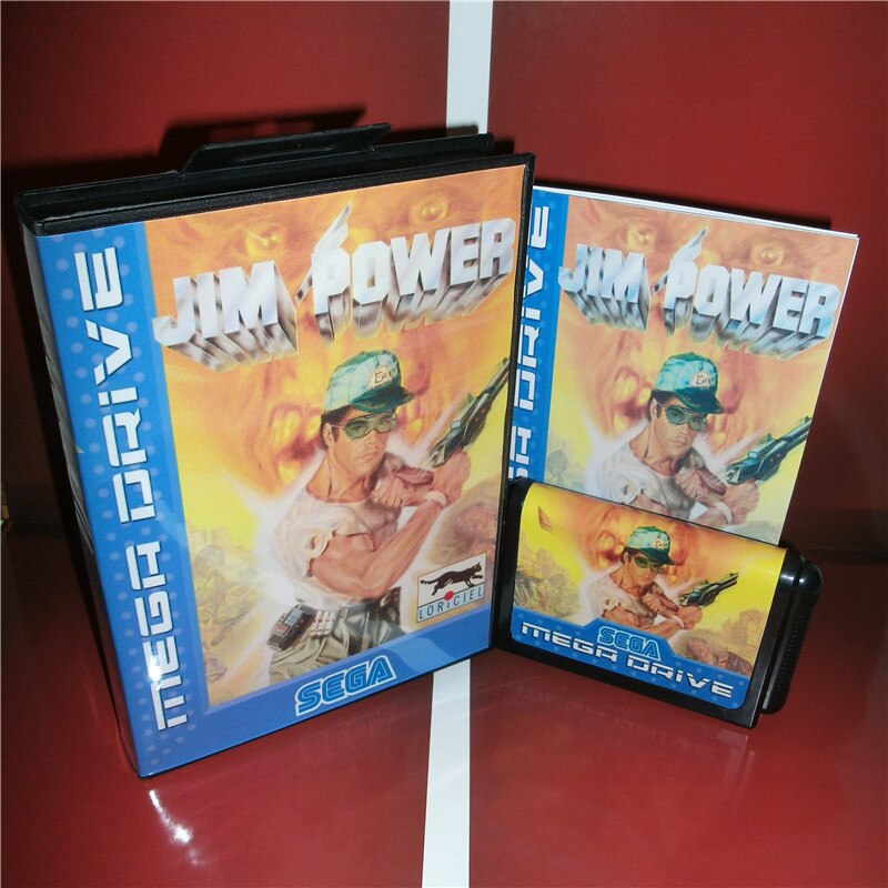 Jim Power EU Ŀ ڽ    Sega Megadrive..